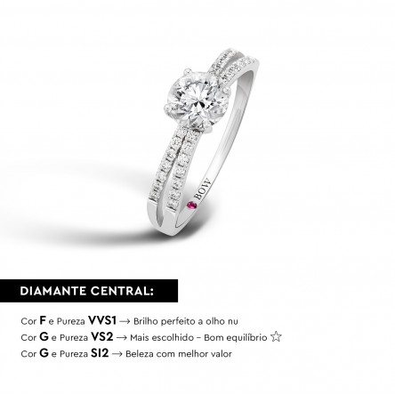 Anillo Michelle Oro 18K Diamante