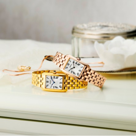 Rel�gio Ladies Rectangular Branco