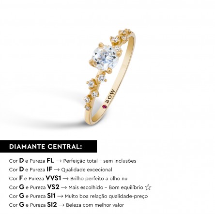 Ring Mia 18K Gold Diamonds Ring Mia 18K Gold Diamonds