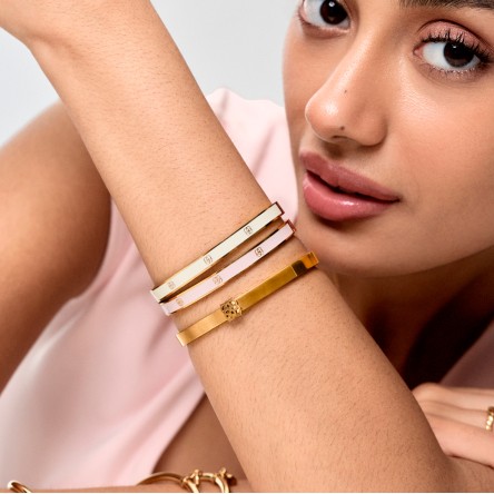 Icon White Bangle