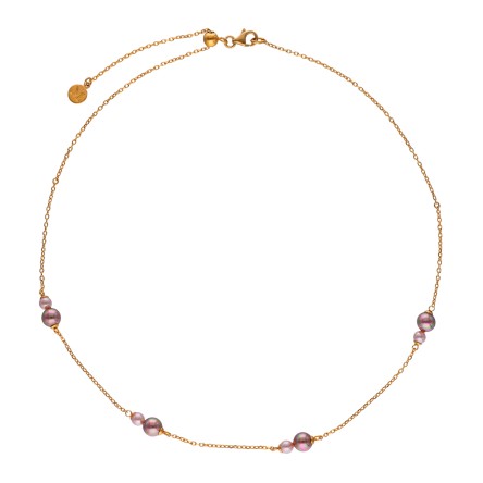 Duet Golden Necklace