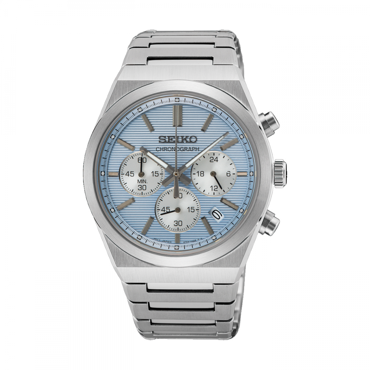 SEIKO Relógio Sport Azul Claro - SSB459P1 - BlueBird