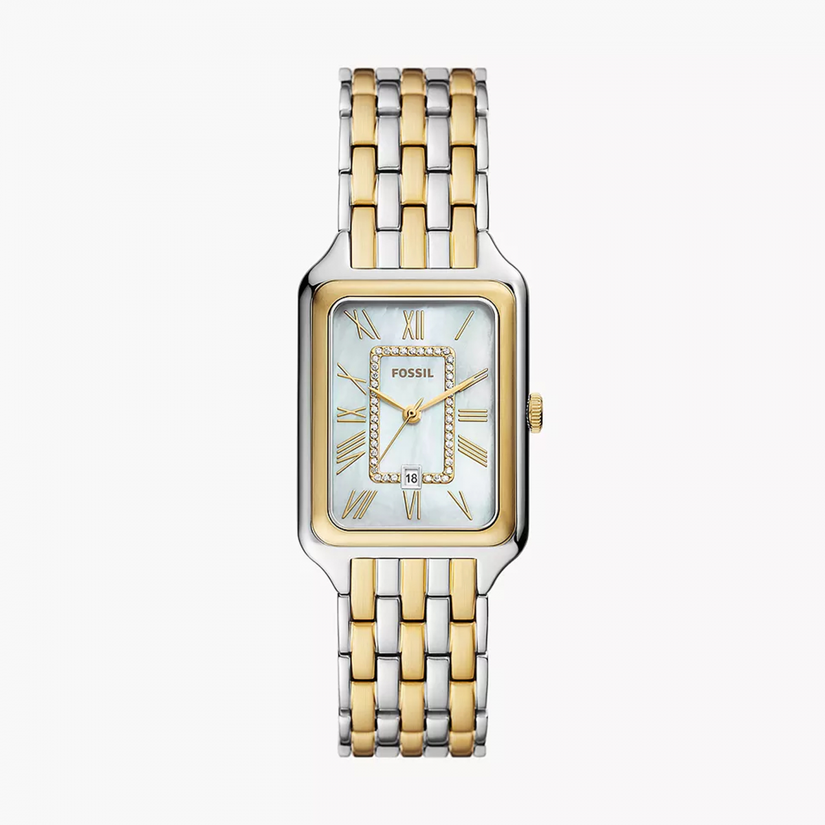 Reloj Fosil Rectangular FOSSIL Relógio Raquel Bicolor - ES5305 - BlueBird